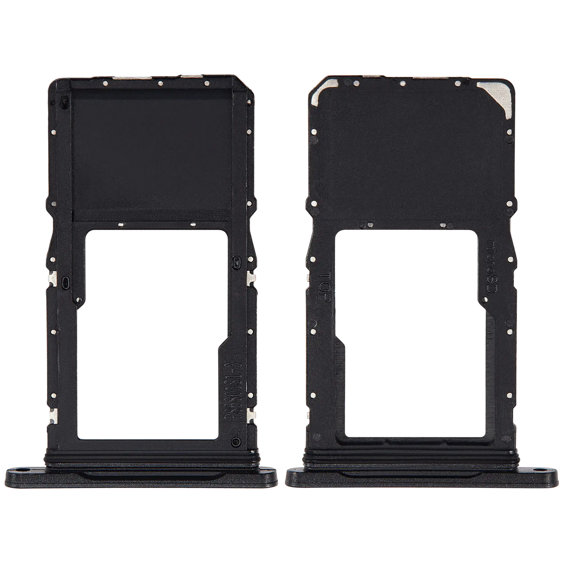 Micro SD Sim Card Tray Replacement Compatible For Samsung Galaxy Tab A9 Plus (X210 / X215 / 2023) (Graphite)