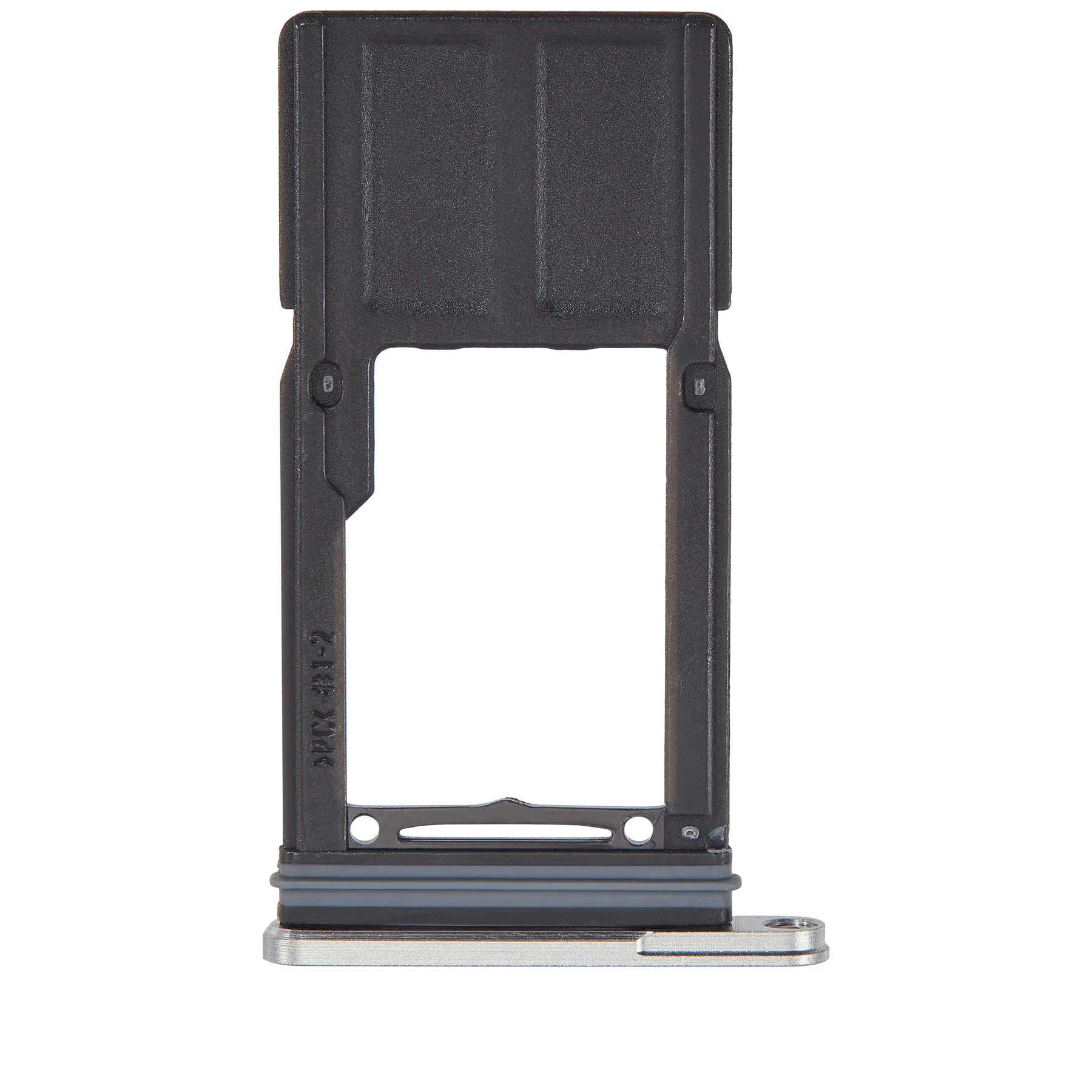 Micro SD Sim Card Tray Compatible For Samsung Galaxy Tab S9 FE 10.9" (X510) (2023) (WiFi Only) (Silver)