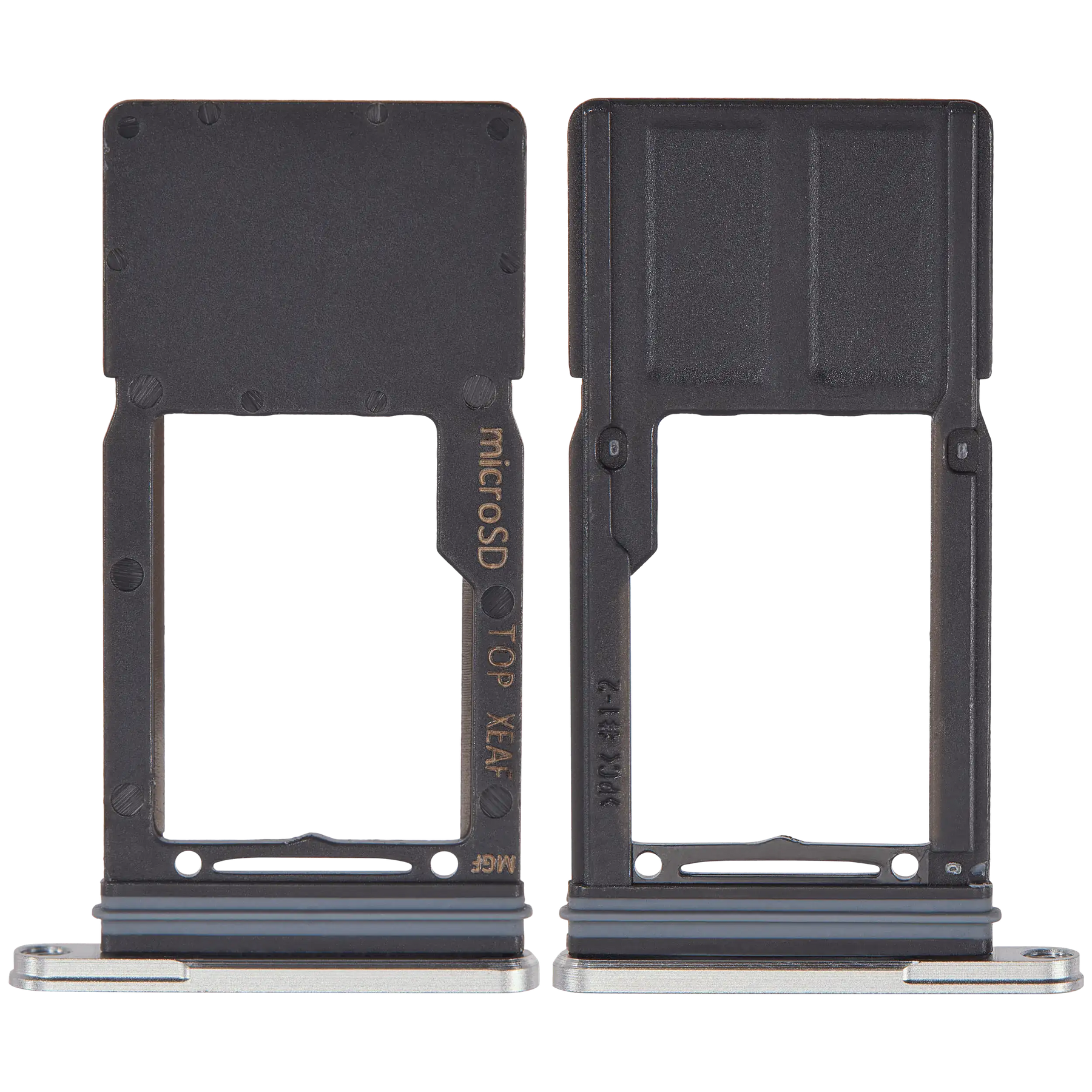 Micro SD Sim Card Tray Compatible For Samsung Galaxy Tab S9 FE 10.9" (X510) (2023) (WiFi Only) (Silver)