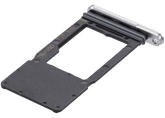 Micro SD Sim Card Tray Compatible For Samsung Galaxy Tab S9 FE 10.9" (X510) (2023) (WiFi Only) (Silver)