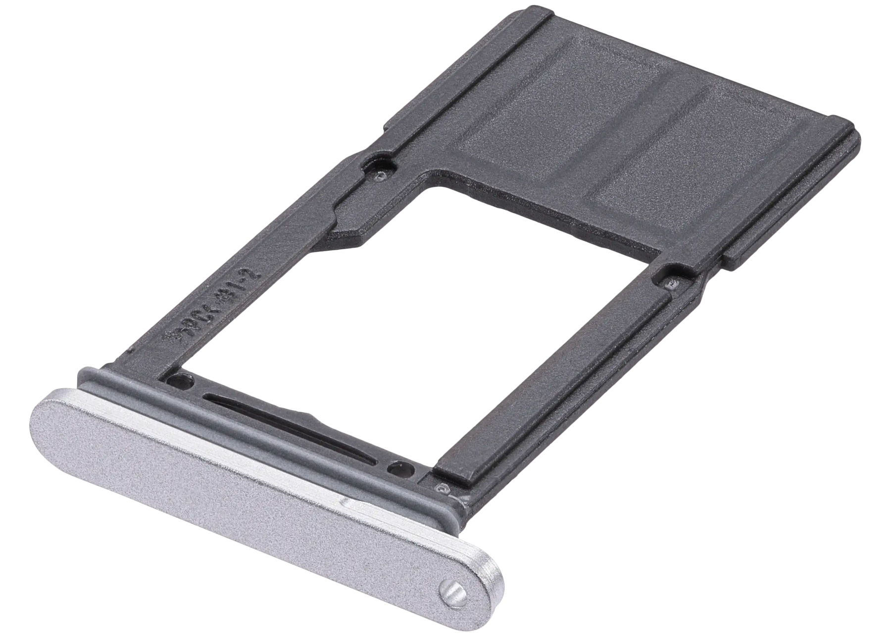 Micro SD Sim Card Tray Compatible For Samsung Galaxy Tab S9 FE 10.9" (X510) (2023) (WiFi Only) (Silver)