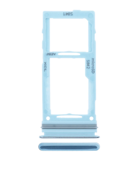 Dual Sim Card Tray Replacement Compatible For Samsung Galaxy A52 4G (A525 / 2021) / 5G (A526 / 2021) A52S 5G (A528 / 2021) (Awesome Blue)