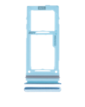 Single Sim Card Tray Replacement Compatible For Samsung Galaxy A52 4G (A525 / 2021) / 5G (A526 / 2021) A52S 5G (A528 / 2021) (Awesome Blue