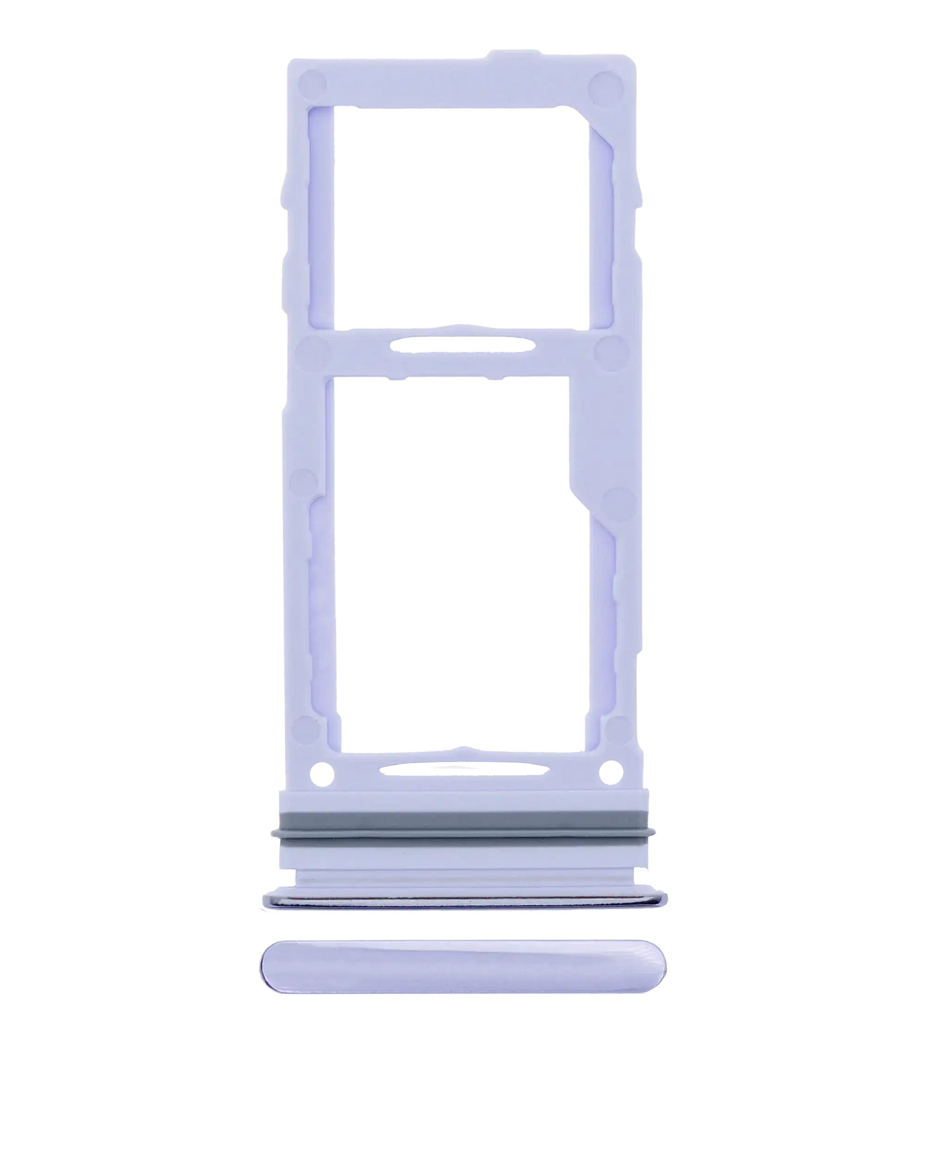 Dual Sim Card Tray Replacement Compatible For Samsung Galaxy A52 4G (A525 / 2021) / 5G (A526 / 2021) A52S 5G (A528 / 2021) (Awesome Violet)