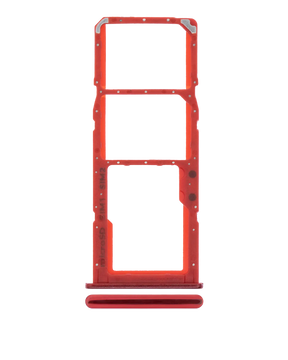 Dual Sim Card Tray Compatible For Samsung Galaxy A20 (A205 / 2019) / A30 (A305 / 2019) / A50 (A505 / 2019) (Coral Orange)