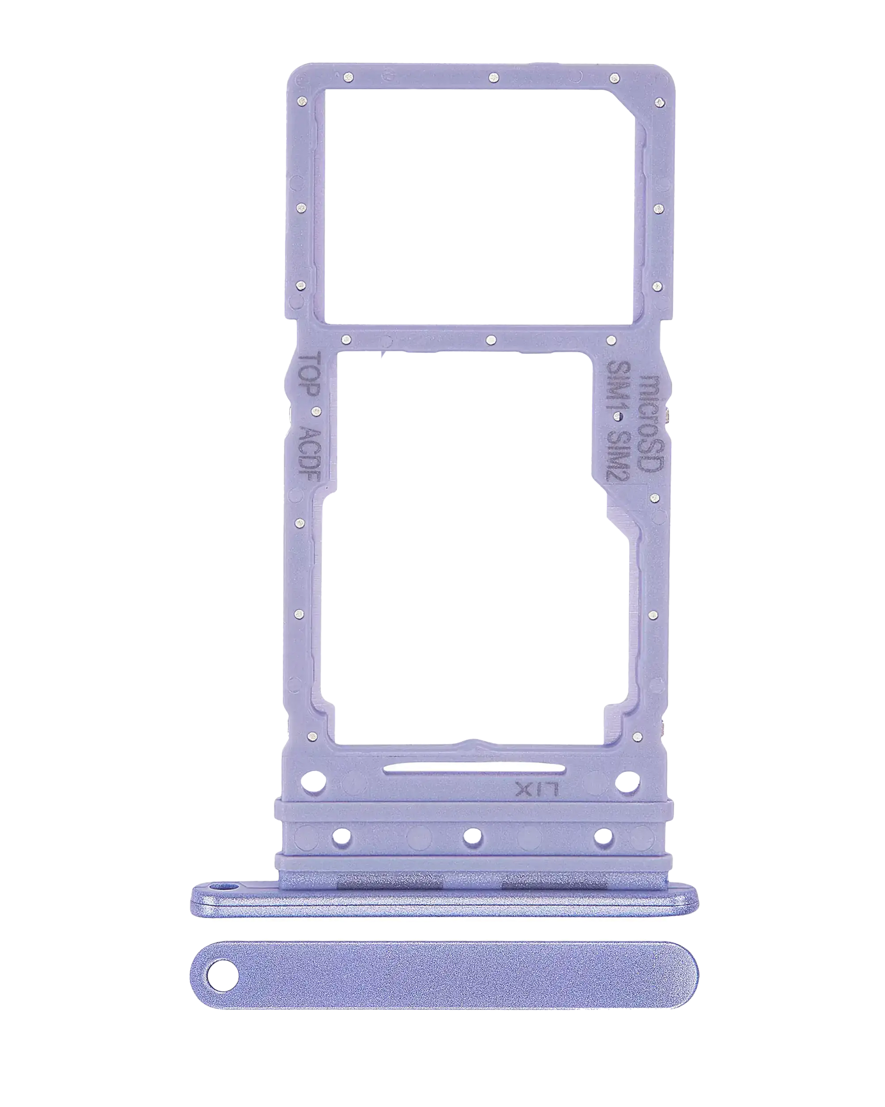 Dual Sim Card Tray Compatible For Samsung Galaxy A34 (A346 / 2023) (Violet)