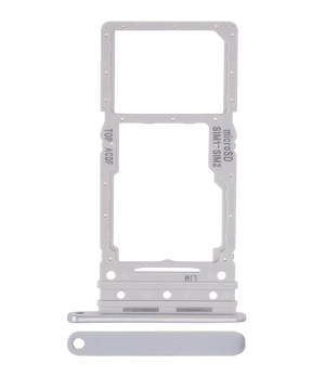 Dual Sim Card Tray Compatible For Samsung Galaxy A34 (A346 / 2023) (Silver)