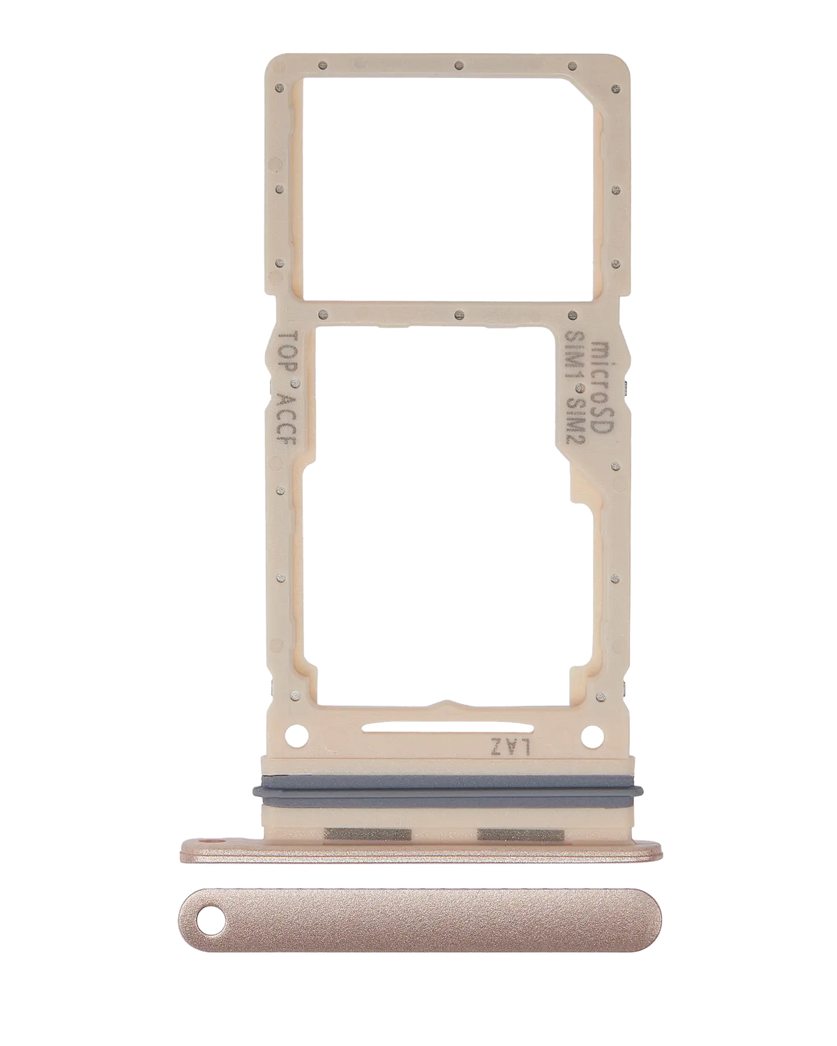 Dual Sim Card Tray Compatible For Samsung Galaxy A33 5G (A336 / 2022) (Peach)