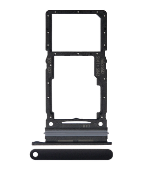 Dual Sim Card Tray Compatible For Samsung Galaxy A33 5G (A336 / 2022) (Black)