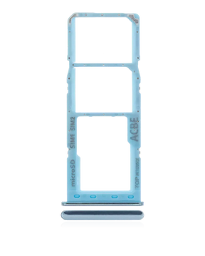 Dual Sim Card Tray Compatible For Samsung Galaxy A32 (A325 / 2021) (Awesome Blue)