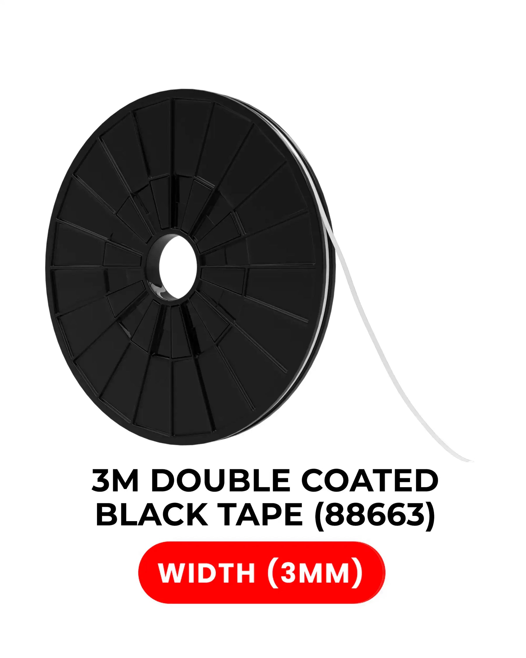 Double-Sided Polyester Scotch Tape (3MM X 25M) (Tesa Model # 88663)