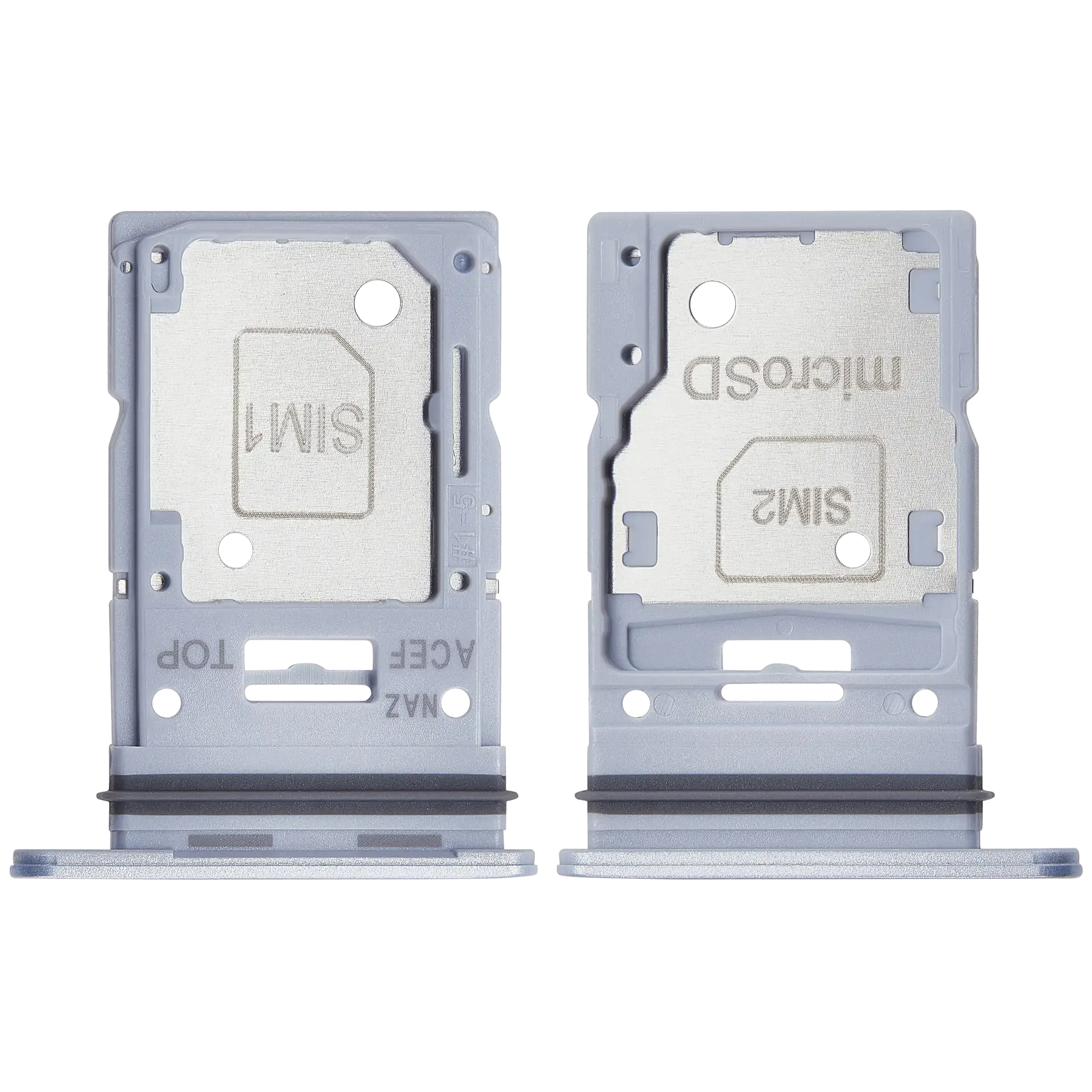 Dual Sim Card Tray Compatible For Samsung Galaxy A35 (A356 / 2024) (Premium)(Iceblue)