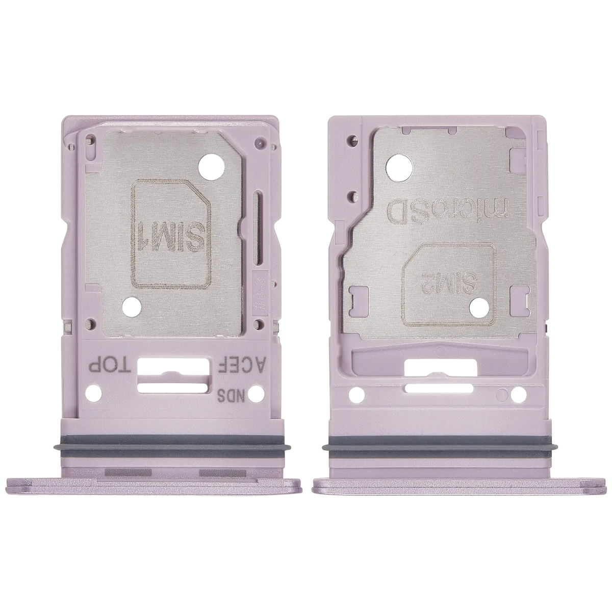 Dual Sim Card Tray Compatible For Samsung Galaxy A35 (A356 / 2024) (Premium)(Lilac)