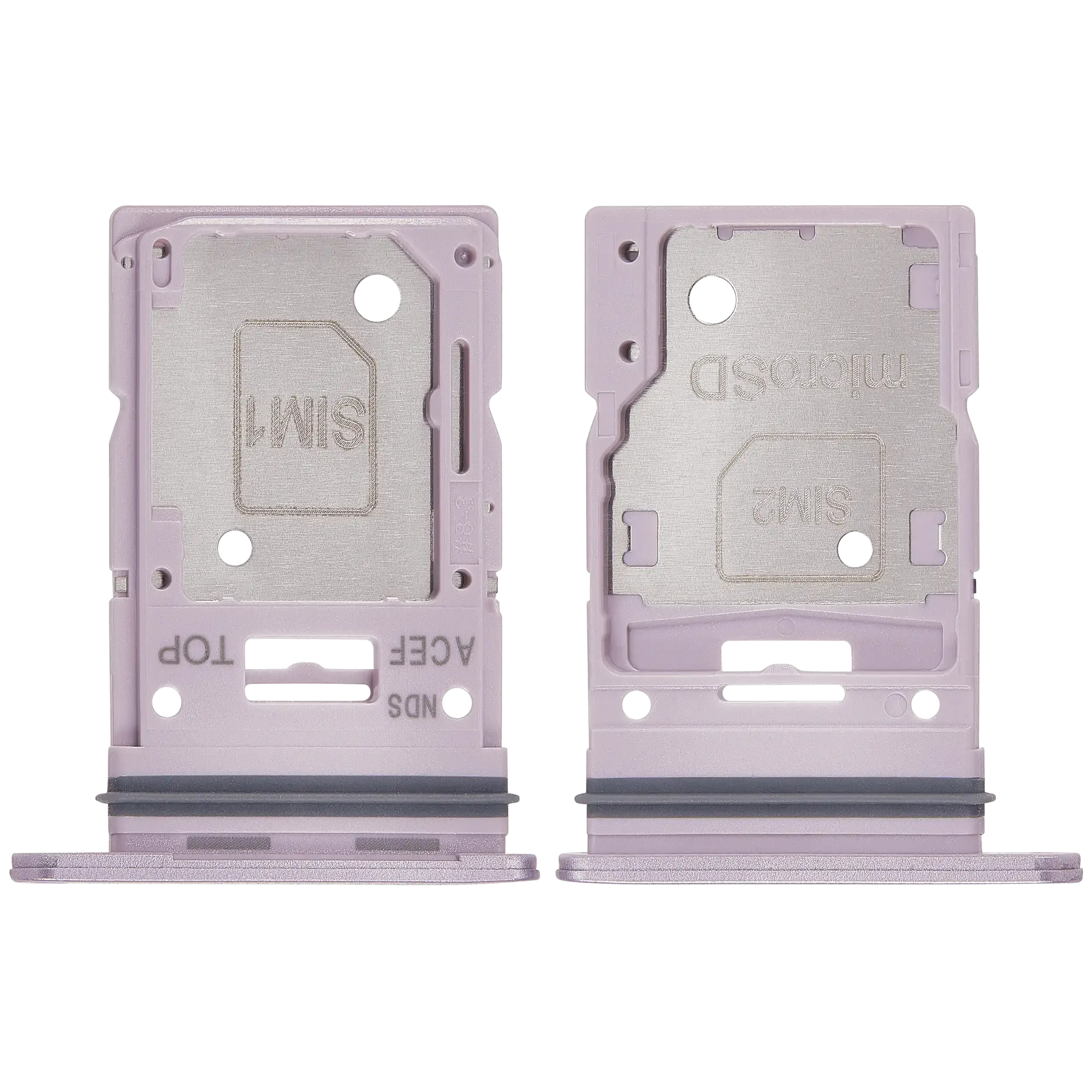 Dual Sim Card Tray Compatible For Samsung Galaxy A35 (A356 / 2024) (Premium)(Lilac)