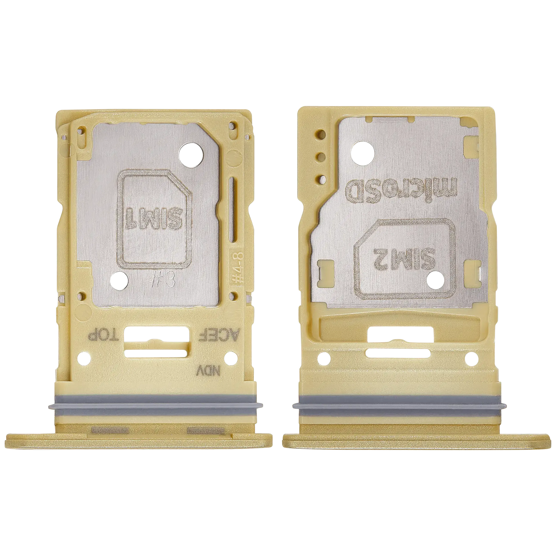 Dual Sim Card Tray Compatible For Samsung Galaxy A35 (A356 / 2024) (Premium)(Lemon)