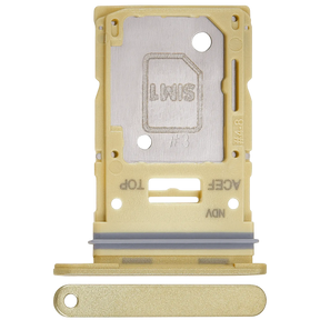 Dual Sim Card Tray Compatible For Samsung Galaxy A35 (A356 / 2024) (Premium)(Lemon)