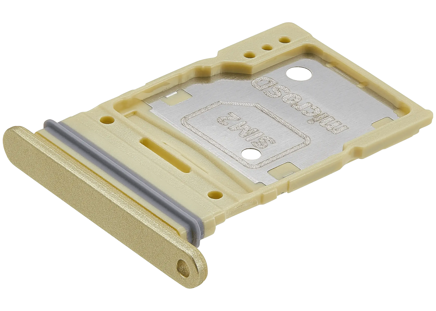 Dual Sim Card Tray Compatible For Samsung Galaxy A35 (A356 / 2024) (Premium)(Lemon)