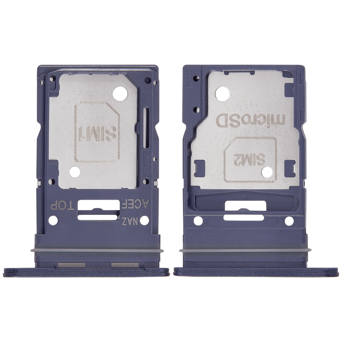 Replacement Dual Sim Card Tray Compatible For Samsung Galaxy A35 (A356 / 2024) (Premium)(Navy)