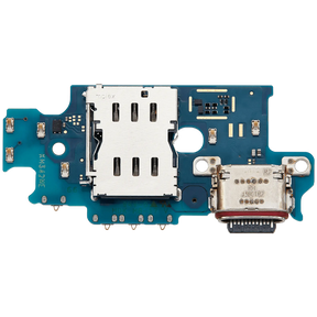 Charging Port Board With Sim Card Reader Compatible For Samsung Galaxy S24 Plus 5G (S926N) (Korean Version) (Premium)