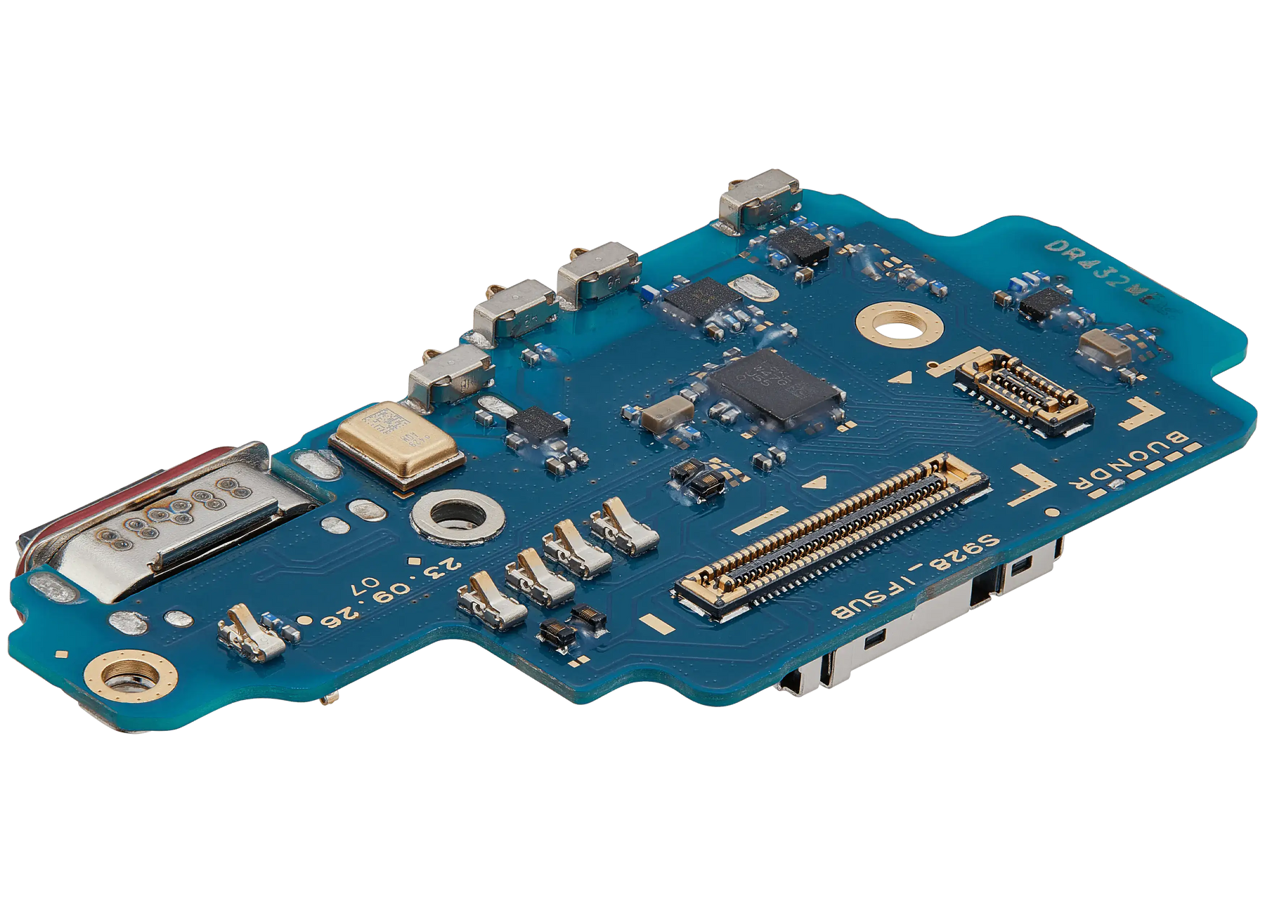 Charging Port Board With Sim Card Reader Compatible For Samsung Galaxy S24 Ultra 5G (S928D) (International Version) (Premium)