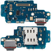 Charging Port Board With Sim Card Reader Compatible For Samsung Galaxy S24 Ultra 5G (S928N) (Korean Version) (Premium)