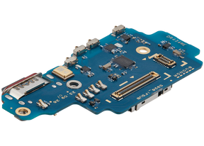 Charging Port Board With Sim Card Reader Compatible For Samsung Galaxy S24 Ultra 5G (S928N) (Korean Version) (Premium)