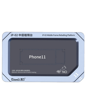 Metal Middle Frame Reballing Platform (IP-02) For iPhone 11 / 11 Pro / 11 Pro Max (Qianli)
