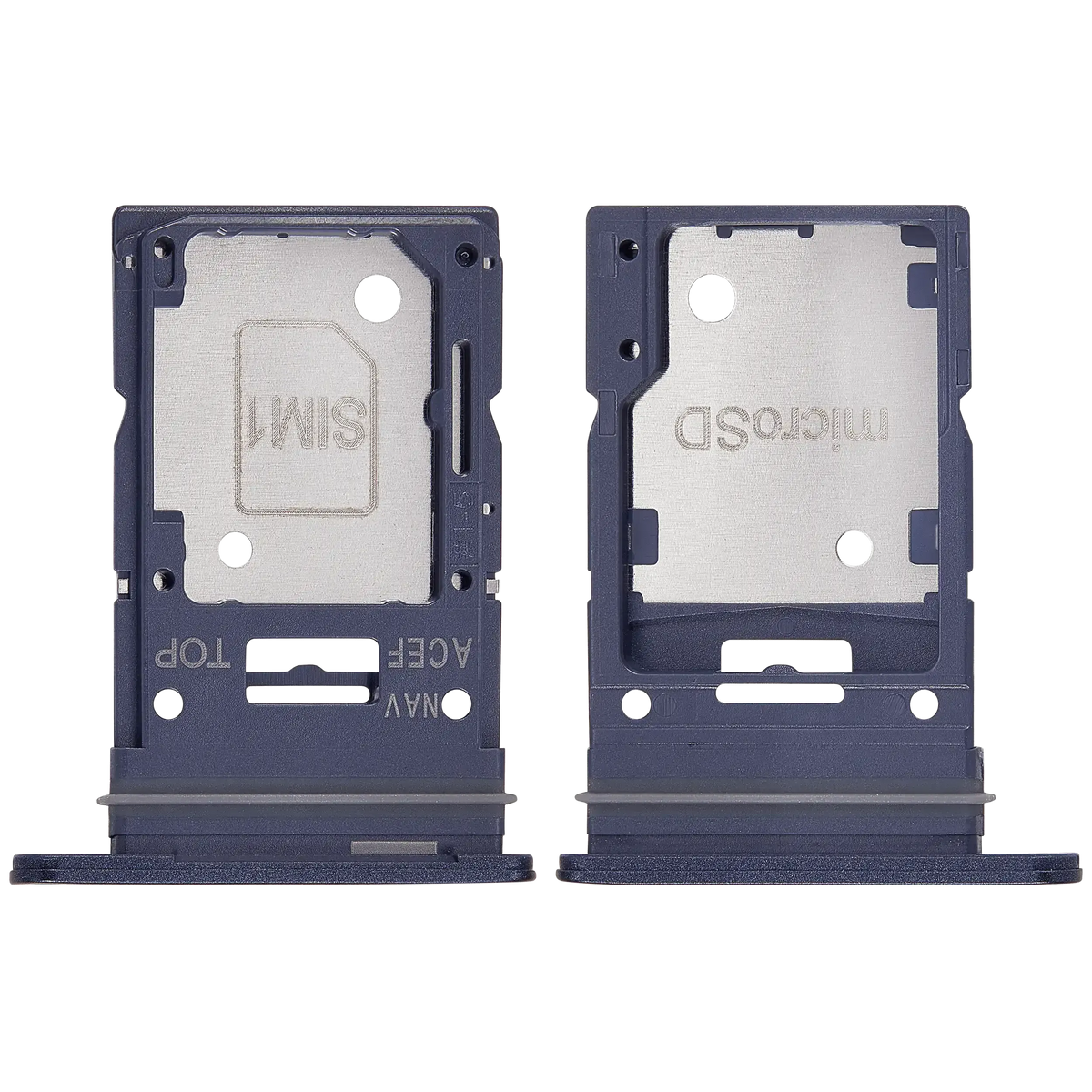 Single Sim Card Tray Compatible For Samsung Galaxy A35 5G (A356 / 2024) (Premium)(Navy)