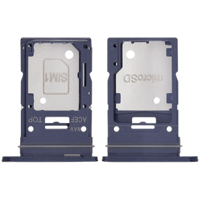 Single Sim Card Tray Compatible For Samsung Galaxy A35 5G (A356 / 2024)(Premium) (Iceblue)