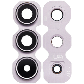 Back Camera Lens With Bracket Compatible For Samsung Galaxy A35 5G (A356 / 2024) (Premium) (Lilac)