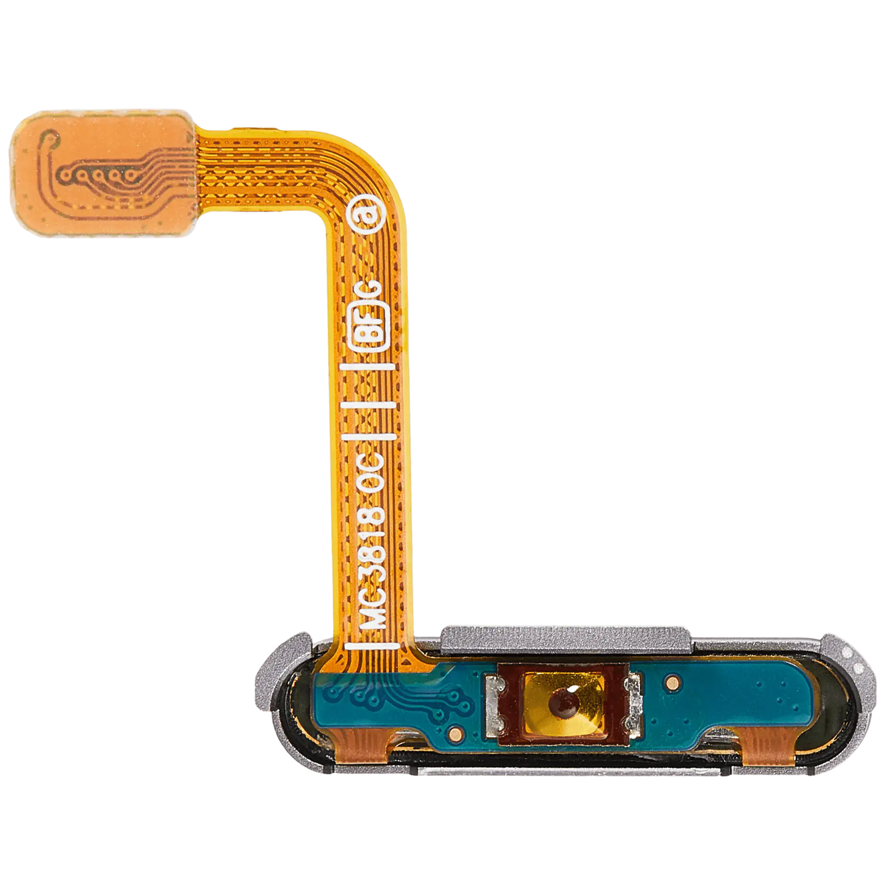 Fingerprint Sensor / Power Button Compatible For Samsung Galaxy Tab S9 FE Plus (X610 / X616) (2023) (Premium) (Gray)