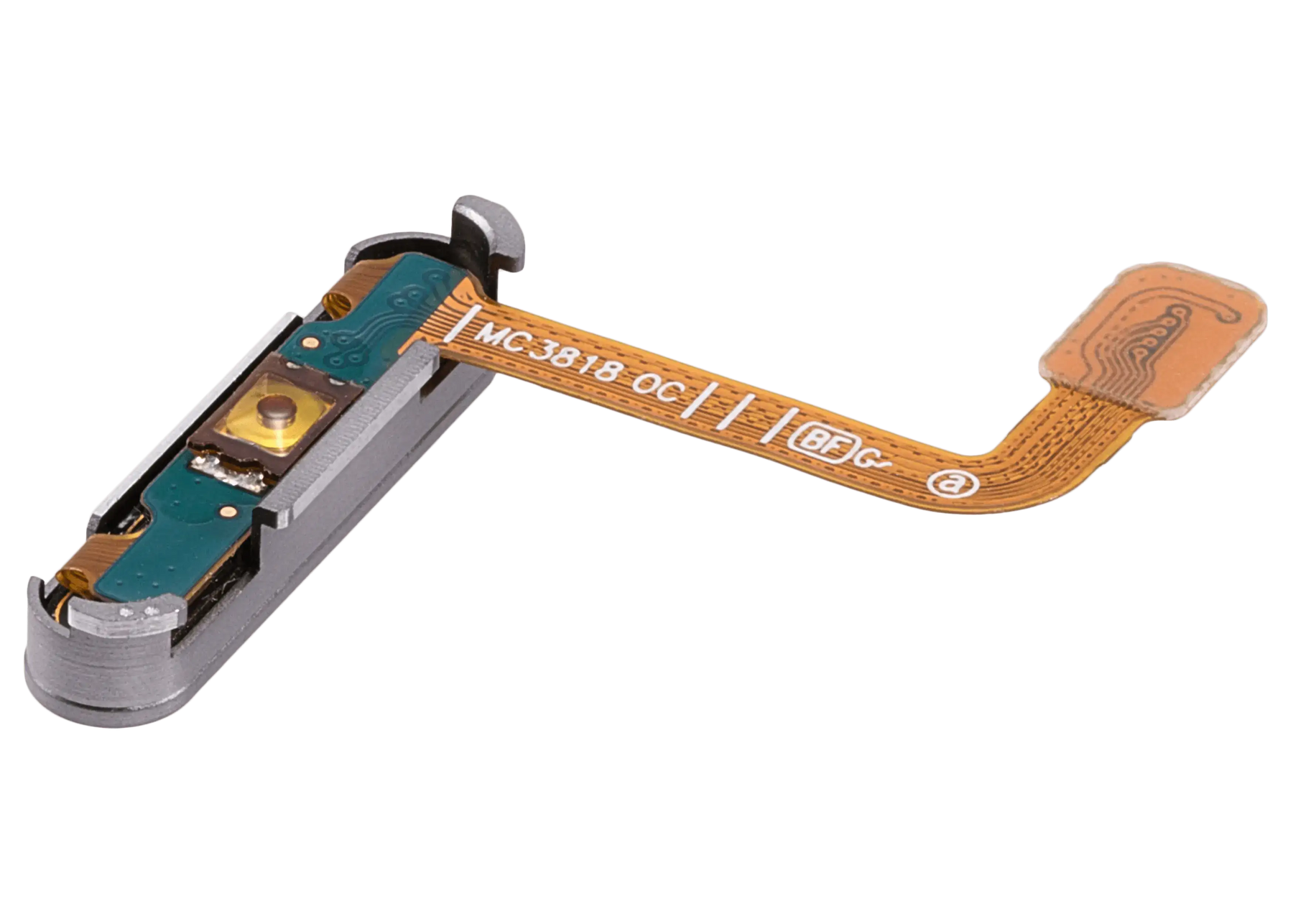 Fingerprint Sensor / Power Button Compatible For Samsung Galaxy Tab S9 FE Plus (X610 / X616) (2023) (Premium) (Gray)