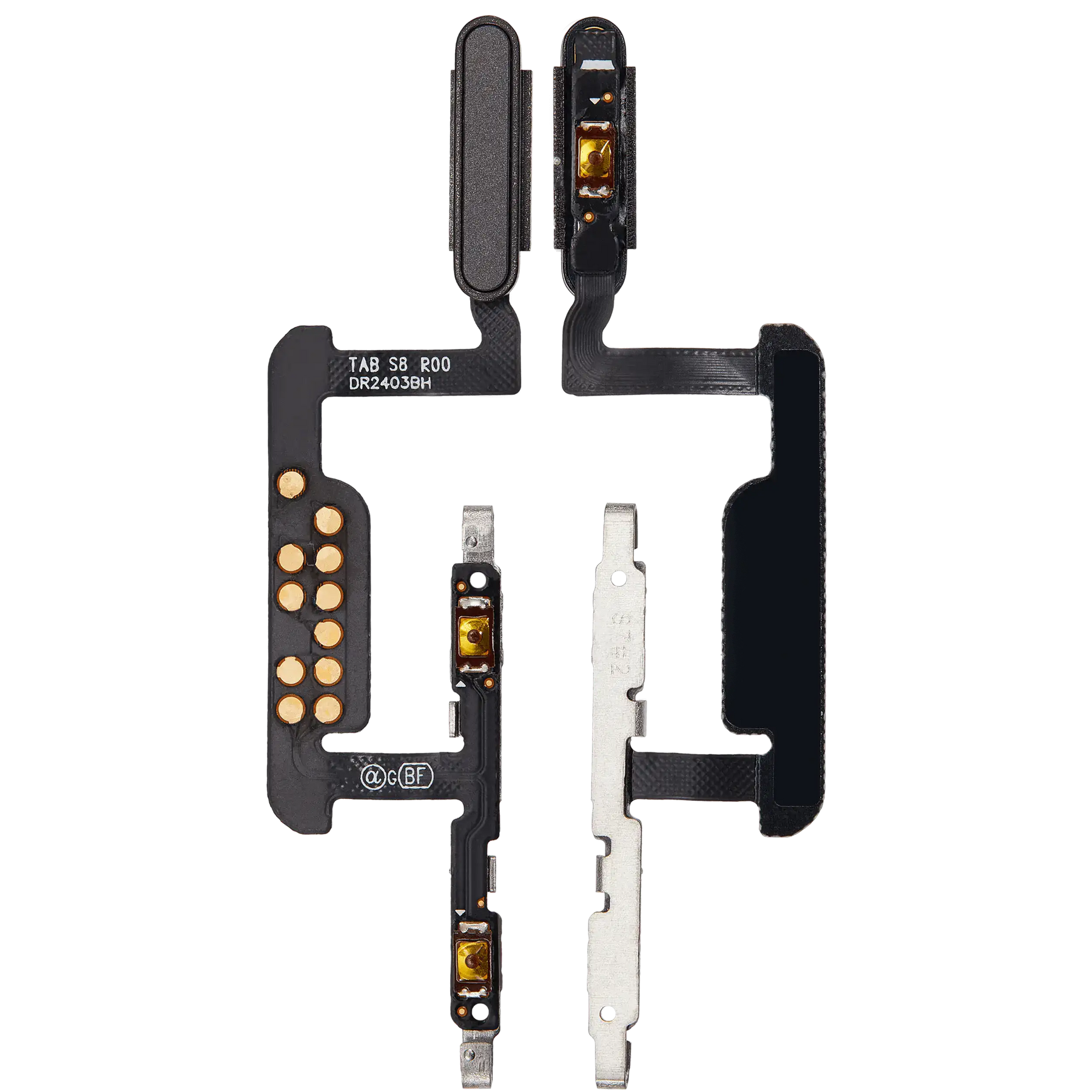 Fingerprint Sensor Cable With Flex Compatible For Samsung Galaxy Tab S8 (X700 / X706) (2022) (Graphite)