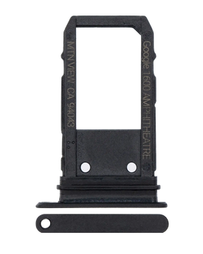 Replacement Sim Card Tray Compatible For Google Pixel 2 (Just Black)