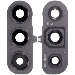 Back Camera Lens With Cover Bezel Ring Compatible For Samsung Galaxy S24 FE 5G (Graphite)