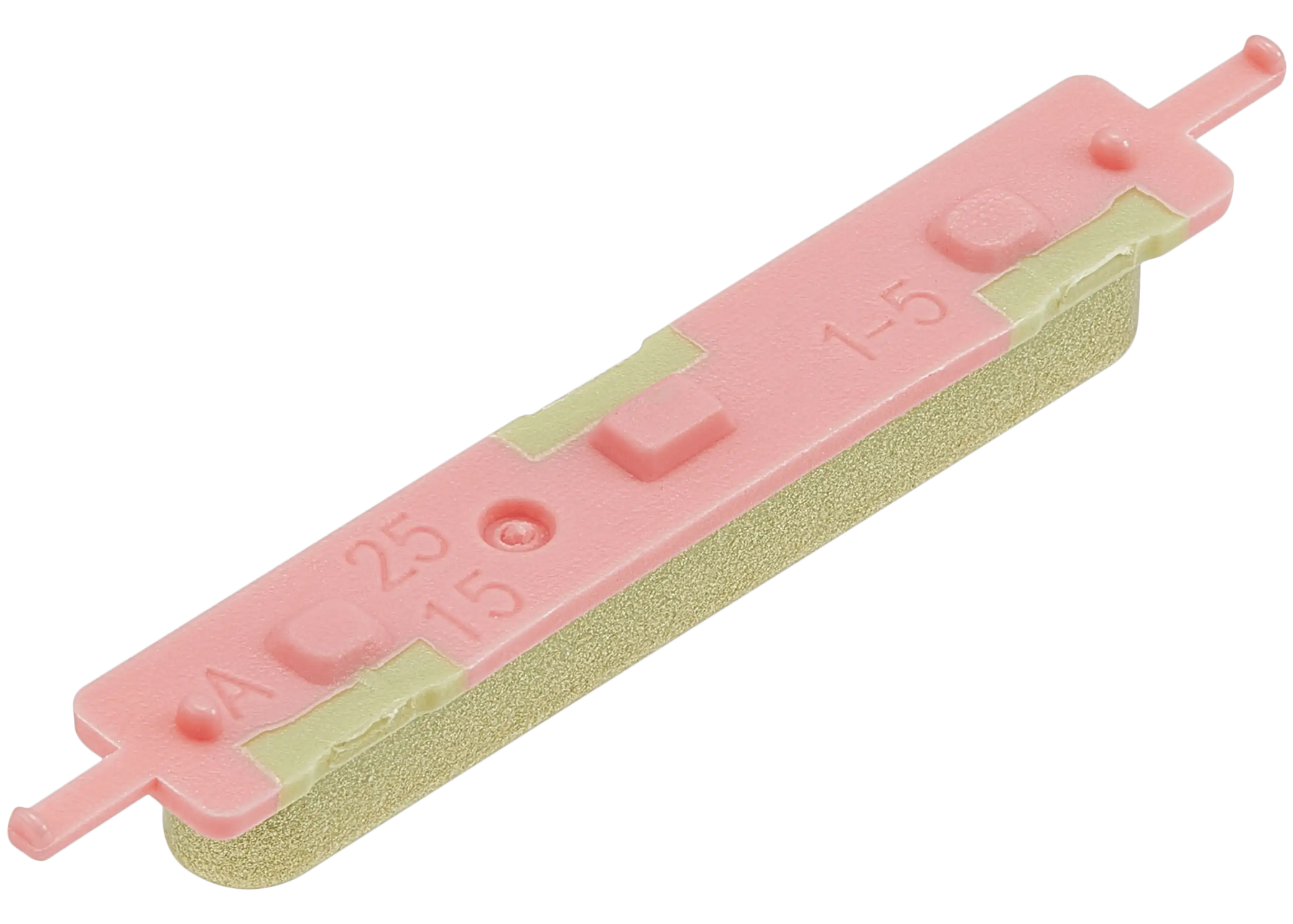 Hard Buttons (Volume) Compatible For Samsung Galaxy A25 5G (A256 / 2023) (Premium) (Personality Yellow)