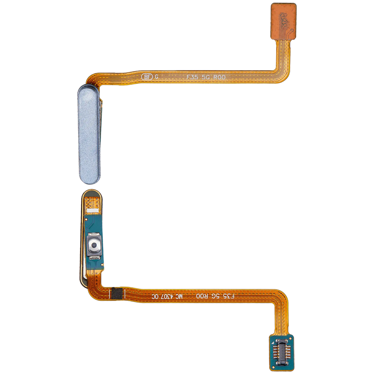 Fingerprint Reader With Flex Cable Compatible For Samsung Galaxy A25 5G (A256 / 2023) (Premium) (Optimistic Blue)