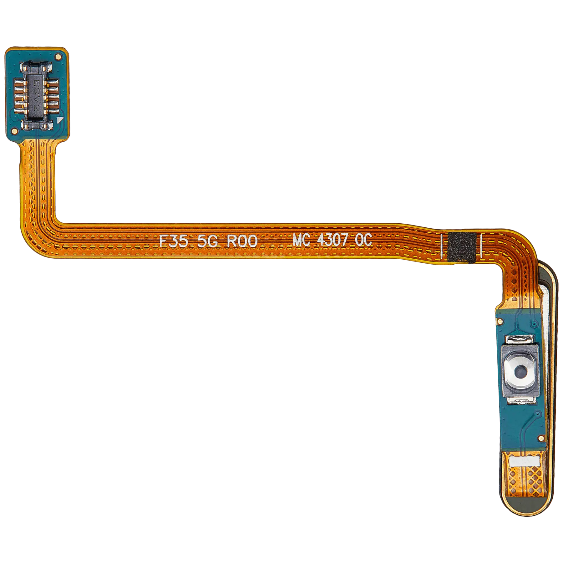 Fingerprint Reader With Flex Cable Compatible For Samsung Galaxy A25 5G (A256 / 2023) (Premium) (Optimistic Blue)