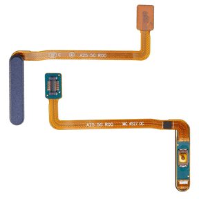 Fingerprint Reader With Flex Cable Compatible For Samsung Galaxy A25 5G (A256 / 2023) (Premium) (Brave Black)