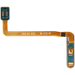 Fingerprint Reader With Flex Cable Compatible For Samsung Galaxy A25 5G (A256 / 2023) (Premium)(Fantasy Blue)