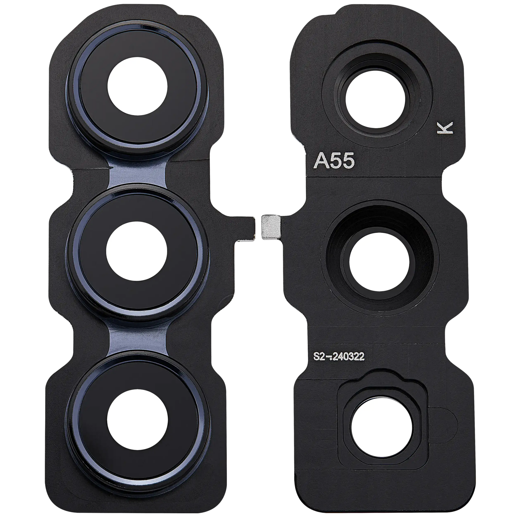 Replacement Back Camera Lens With Bracket Compatible For Samsung Galaxy A55 5G (A556 / 2024) (Premium) (Navy)