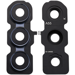 Replacement Back Camera Lens With Bracket Compatible For Samsung Galaxy A55 5G (A556 / 2024) (Premium) (Navy)
