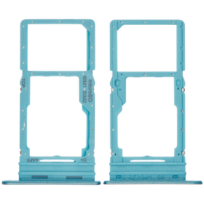 Dual Sim Card Tray Compatible For Samsung Galaxy A16 5G (A166 / 2024) (Premium) (Light Green)