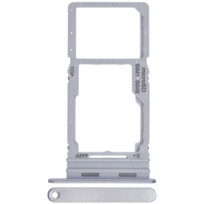 Dual Sim Card Tray Compatible For Samsung Galaxy A16 5G (A166 / 2024) (Premium) (Light Gray)