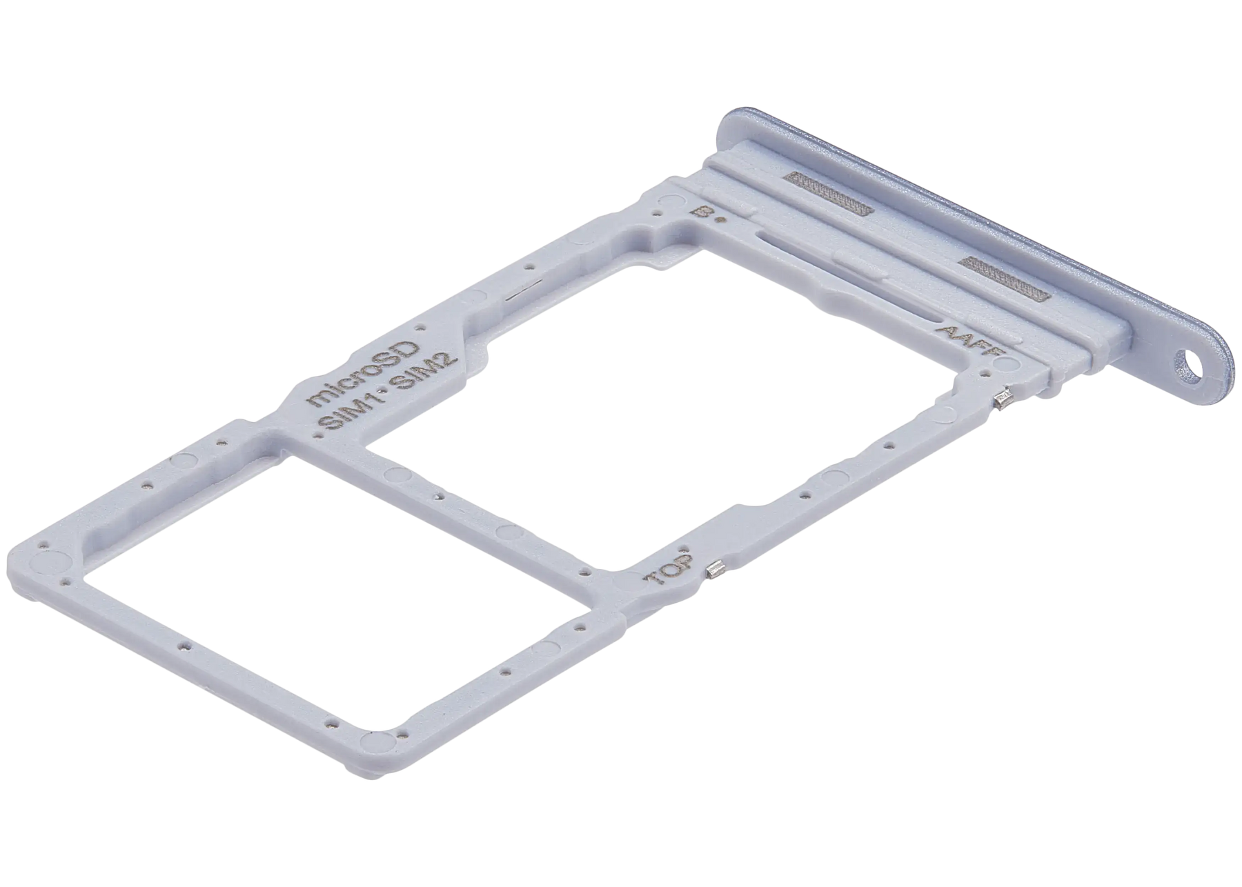 Dual Sim Card Tray Compatible For Samsung Galaxy A16 5G (A166 / 2024) (Premium) (Light Gray)