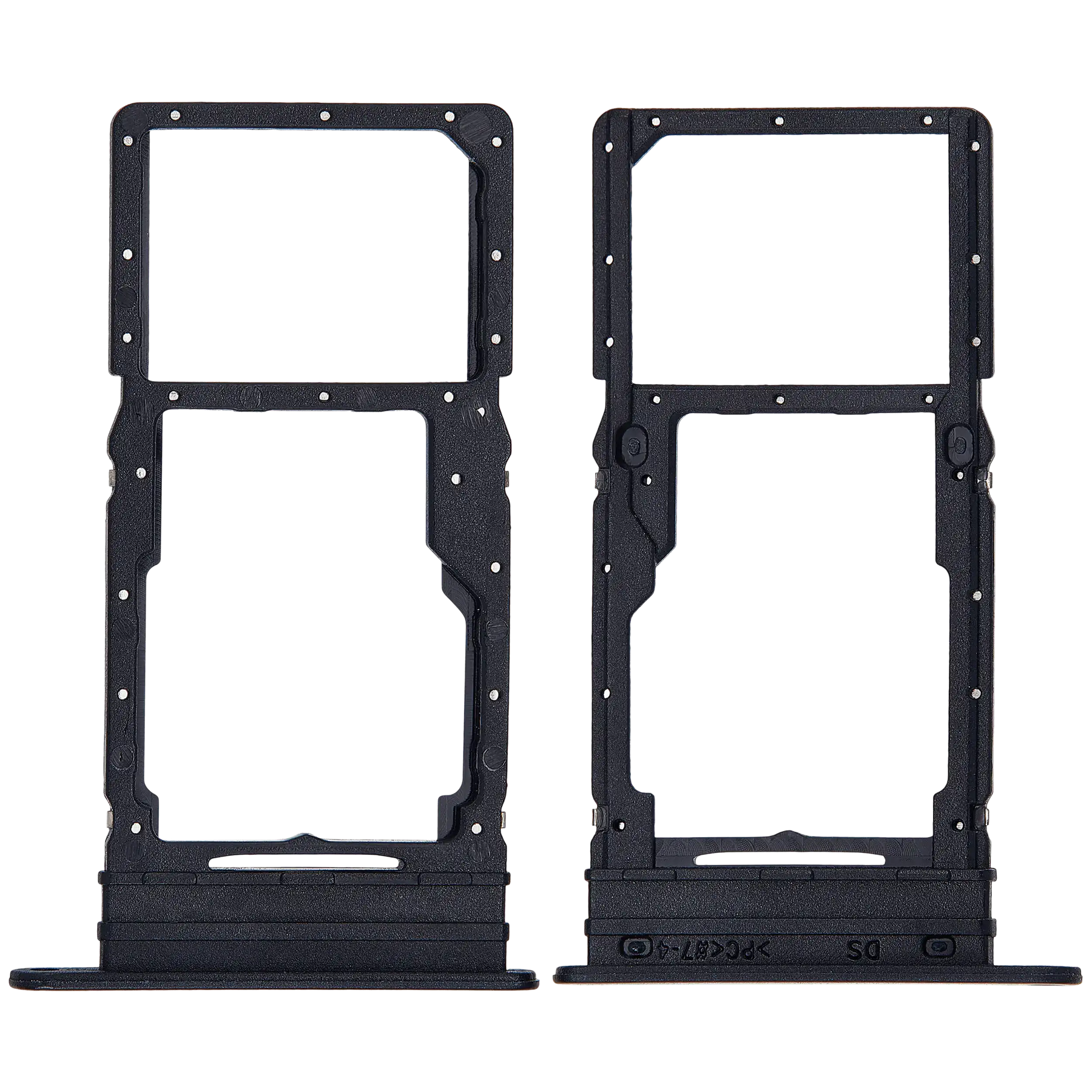 Dual Sim Card Tray Compatible For Samsung Galaxy A16 5G (A166 / 2024) (Premium) (Blue Black)