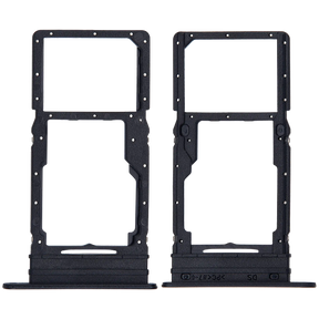 Dual Sim Card Tray Compatible For Samsung Galaxy A16 5G (A166 / 2024) (Premium) (Blue Black)