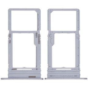 Single Sim Card Tray Compatible For Samsung Galaxy A16 5G (A166 / 2024) (Premium) (Light Gray)