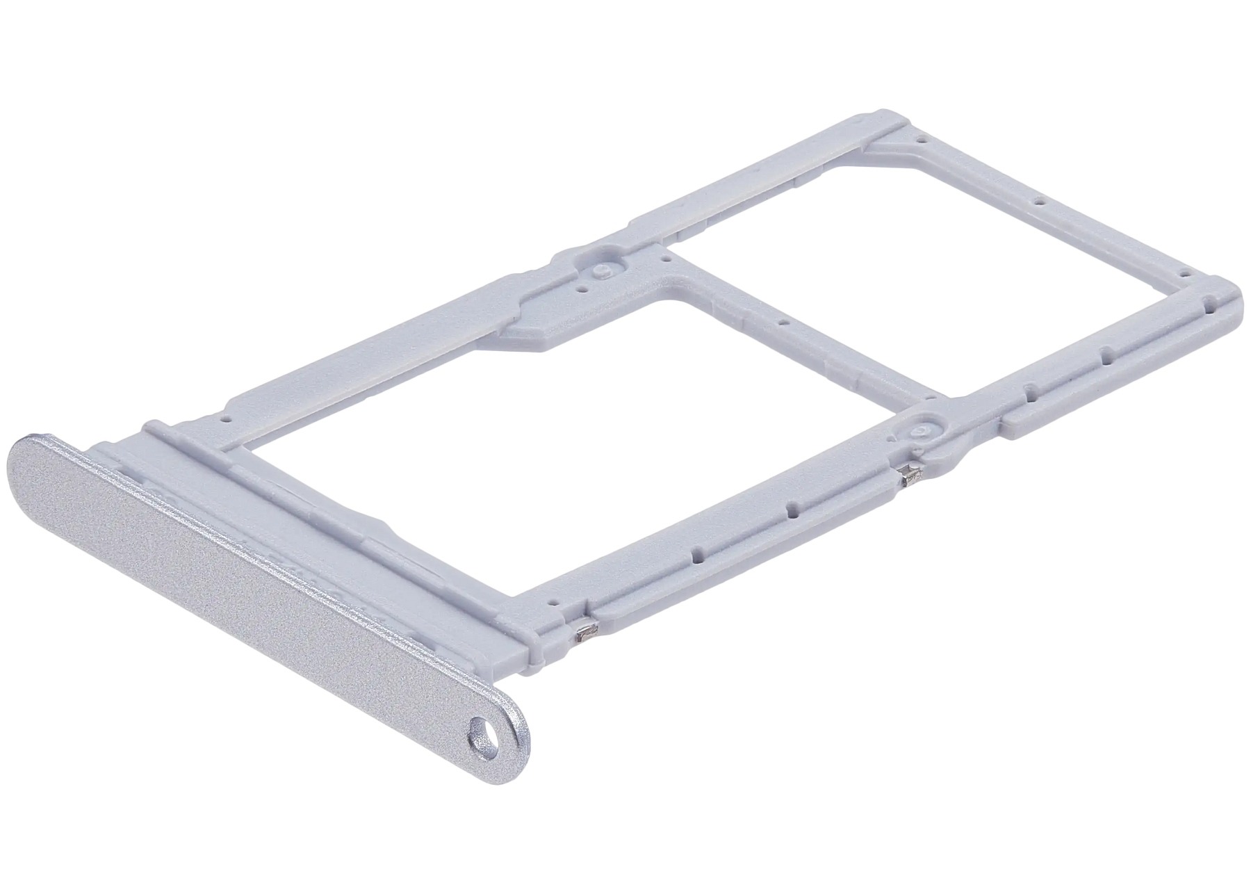 Single Sim Card Tray Compatible For Samsung Galaxy A16 5G (A166 / 2024) (Premium) (Light Gray)