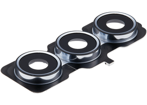 Replacement Back Camera Lens With Bracket Compatible For Samsung Galaxy A55 5G (A556 / 2024) (Premium) (Iceblue)